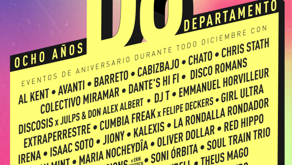 Departamento Studio Bar Celebra su 8vo. Aniversario: Un Espacio Fundamental en la Escena Musical de la Ciudad de México